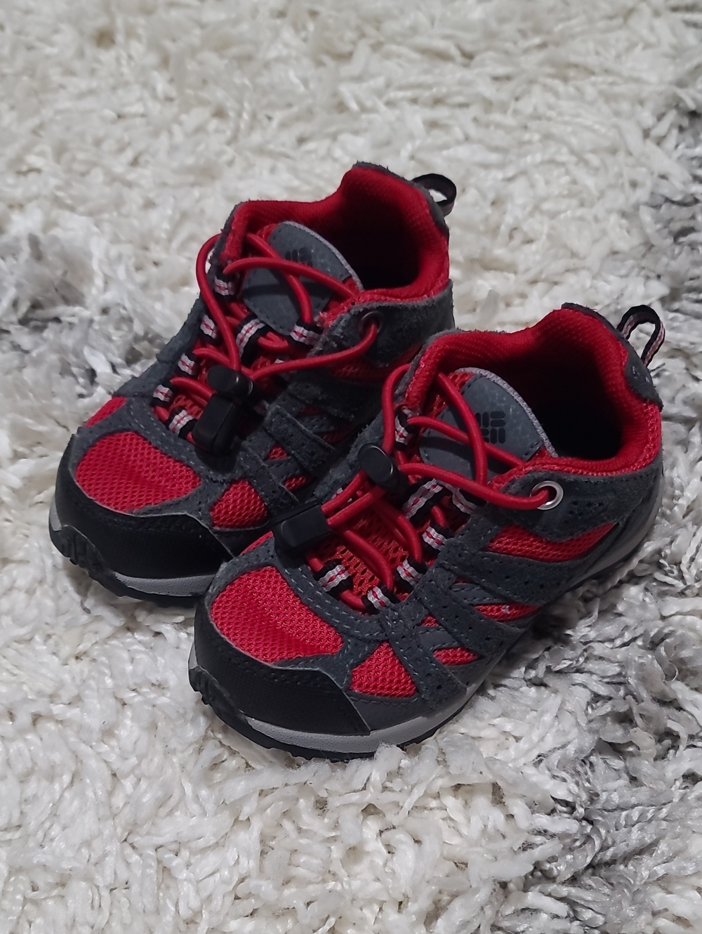 NWOT Columbia Redmond Waterproof Hiking Shies Toddler Boy 8C Traction Toggle